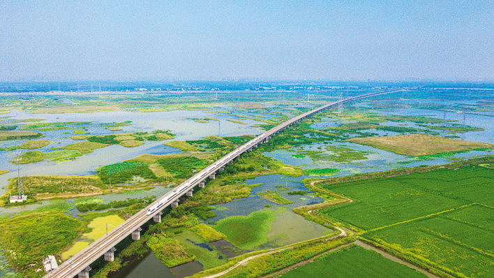 十八联圩湿地(资料图)。李福凯 摄